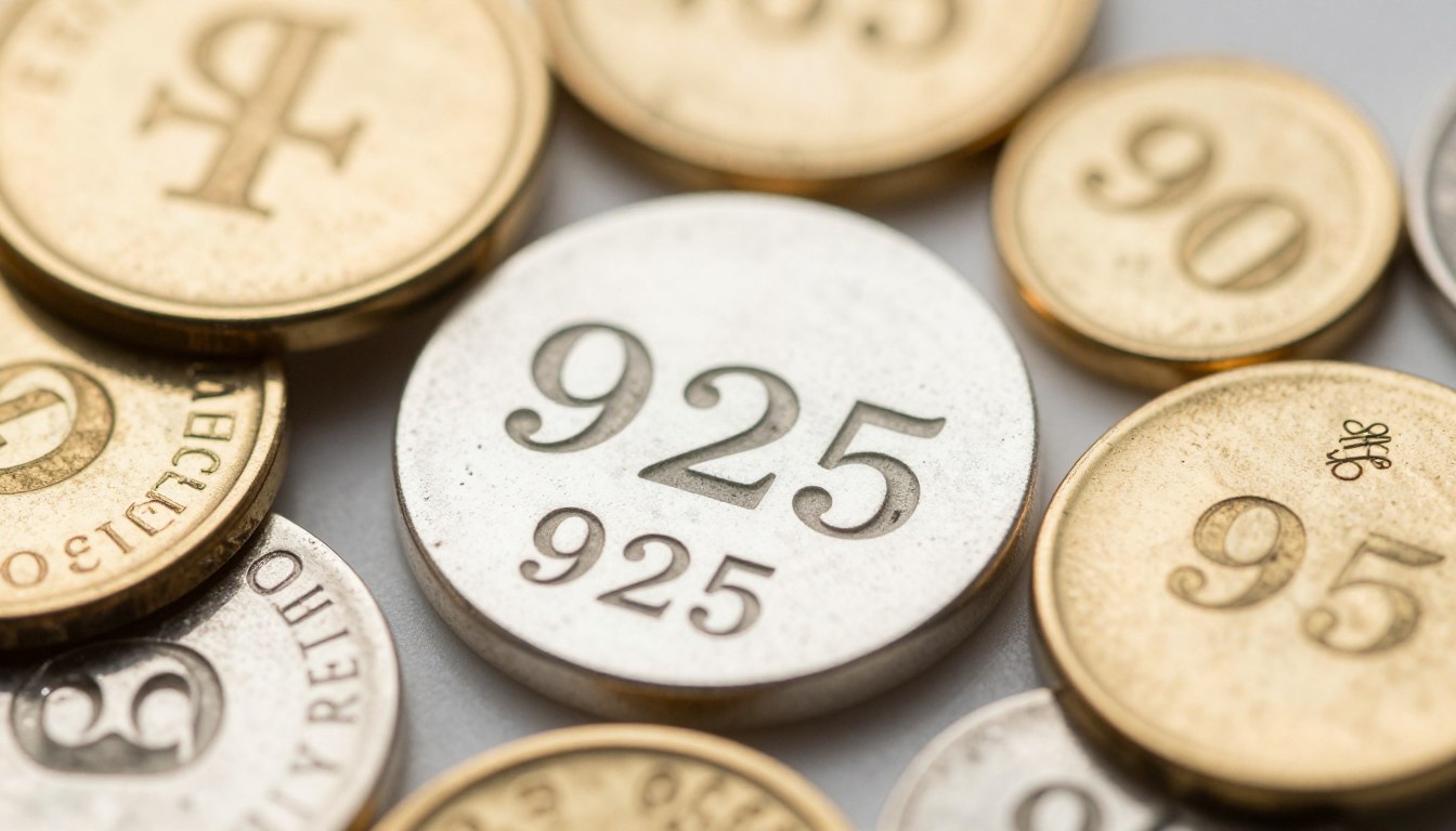 Cechy probiercze złota i srebra na biżuterii