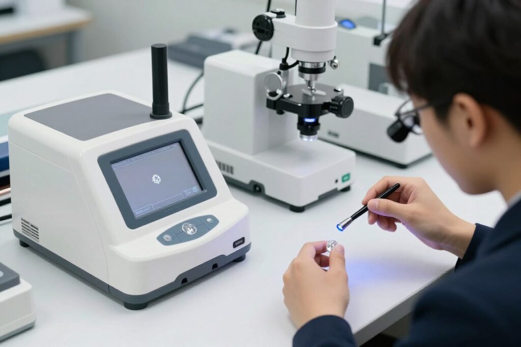 Metody testowania autentyczności diamentów