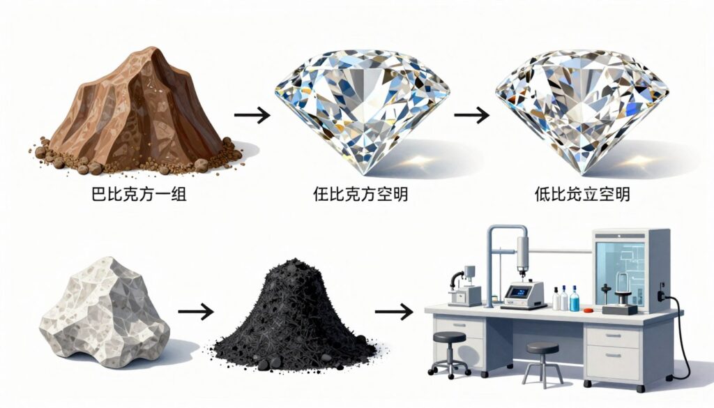 Od węgla do diamentu - historia transformacji
