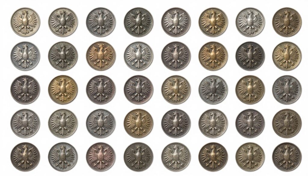 Polskie cechy probiercze na srebrze i złocie