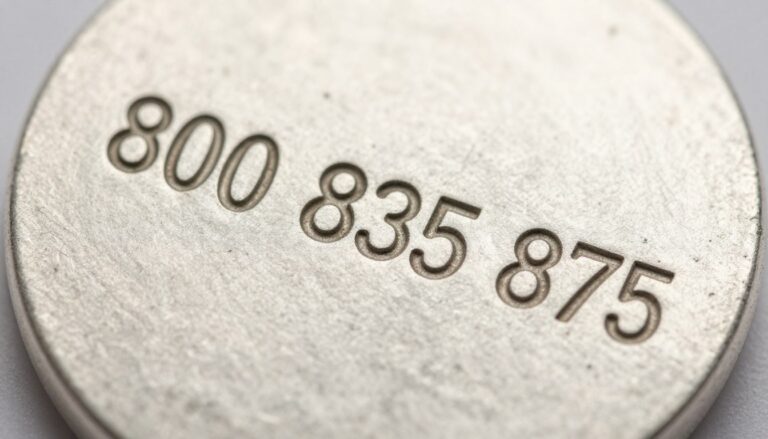 Próba srebra 800 835 875 na wyrobie jubilerskim