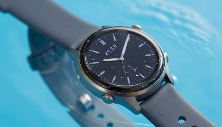 Smartwatch z wodoszczelnością IP67 IP68 pod wodą