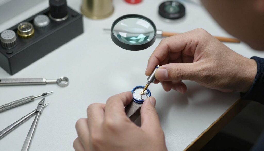 Wymiana baterii i kontrola wodoszczelności