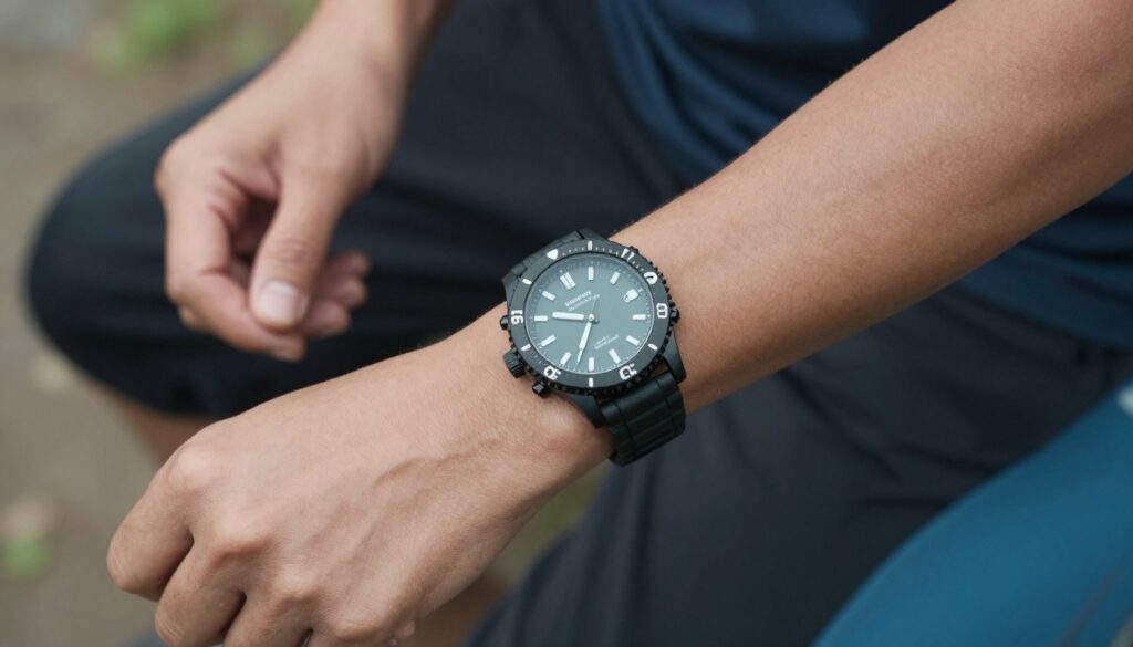 Zegarek wodoszczelny w codziennym użyciu
