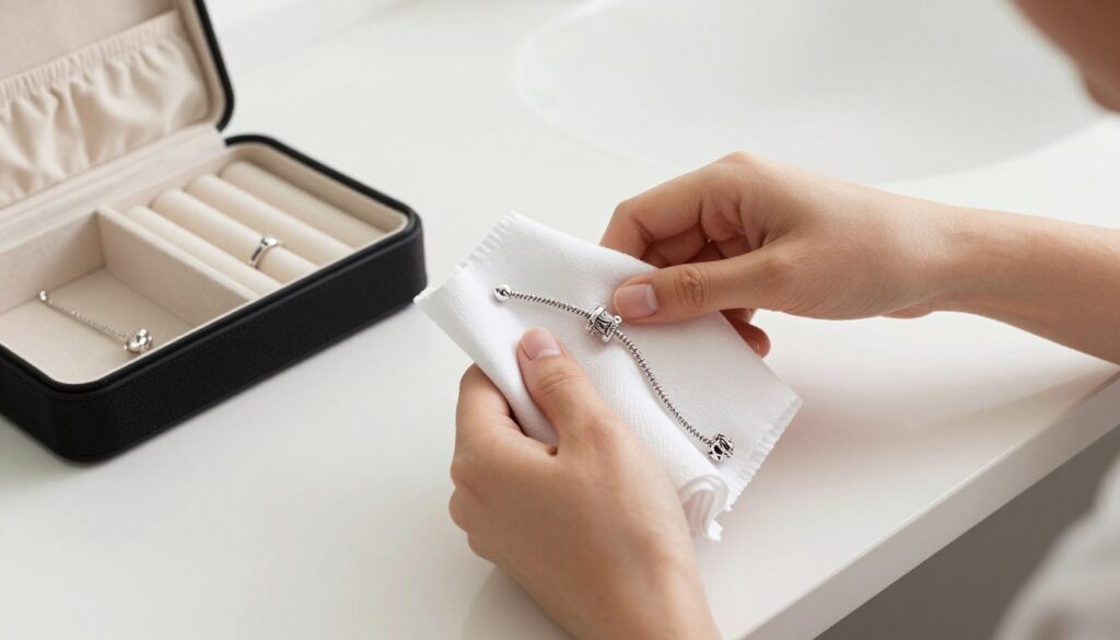 codzienna pielęgnacja bransoletki Pandora