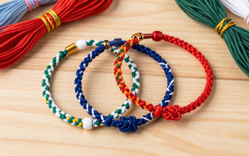 Bransoletki z muliny wzory makramy krok po kroku