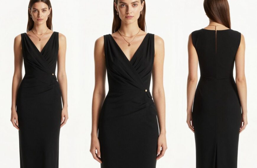 Jaka biżuteria do czarnej sukienki - elegancka stylizacja