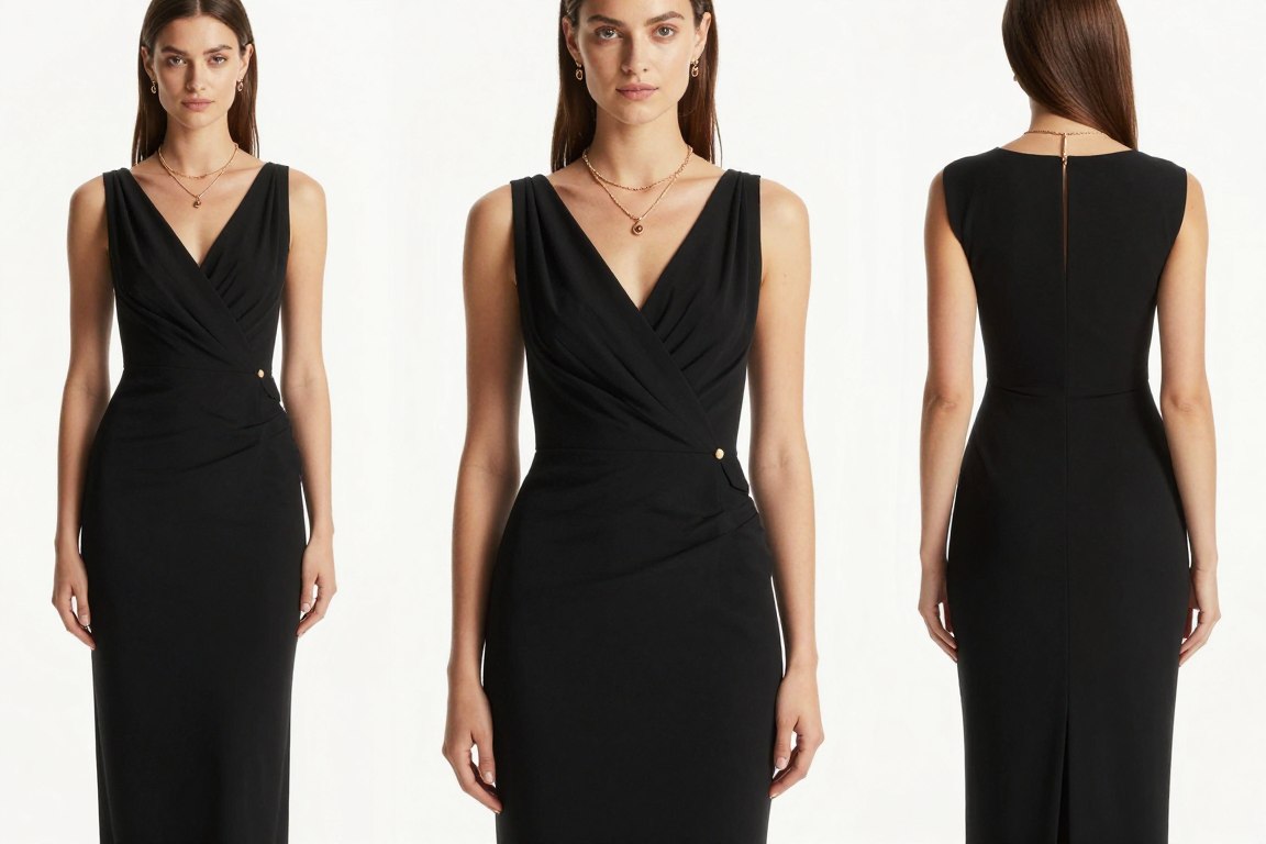 Jaka biżuteria do czarnej sukienki - elegancka stylizacja