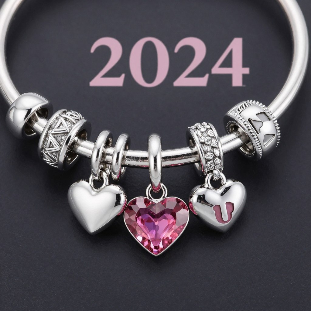 Nowe charmsy Pandora na walentynki 2024