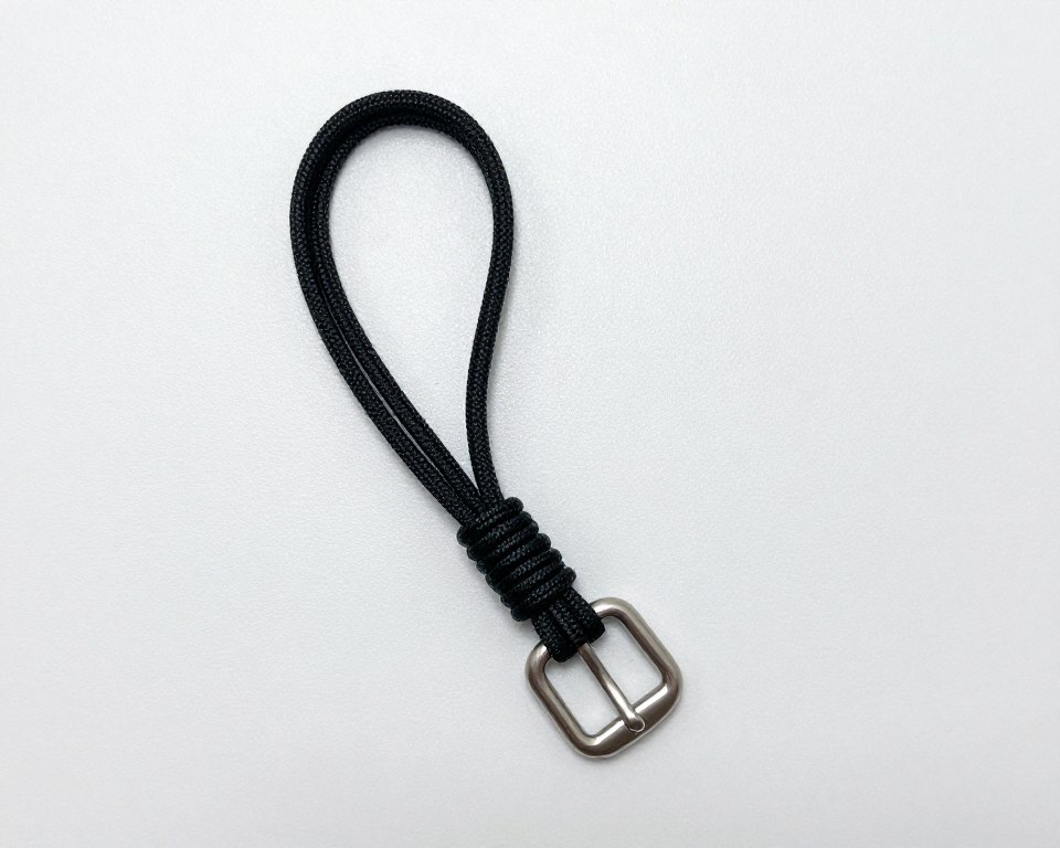 Podstawowy pasek ze sznurka przewleczony przez sprężynki