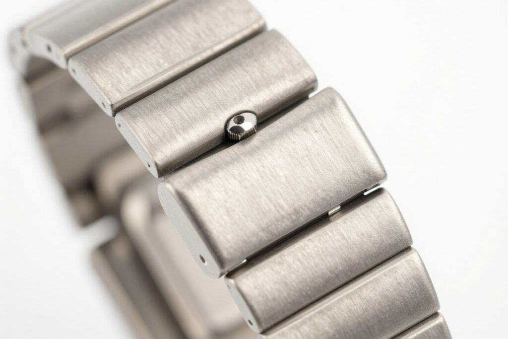 System mikroregulacji w bransolecie zegarka