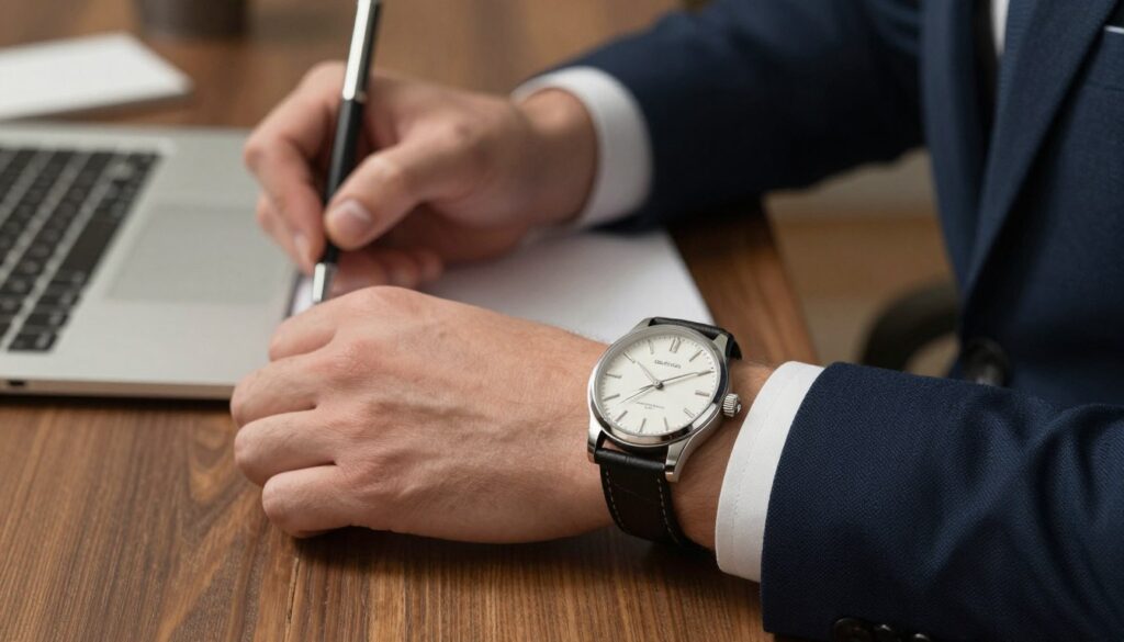 Zegarek noszony na lewej ręce według tradycji