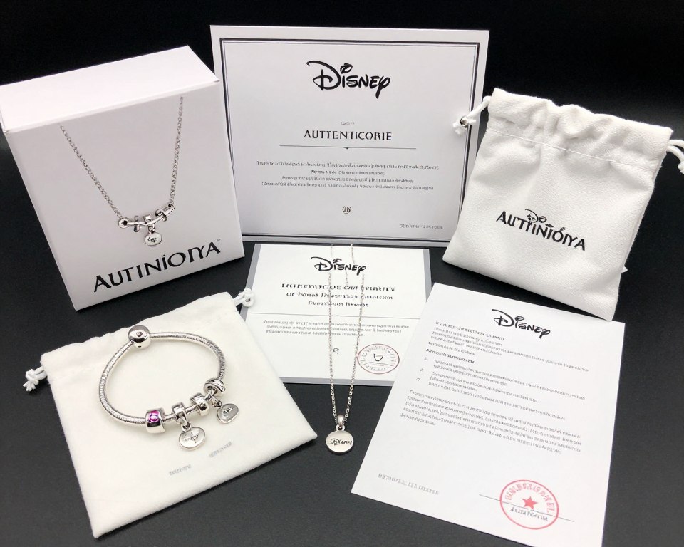 autentyczna biżuteria pandora disney opakowanie