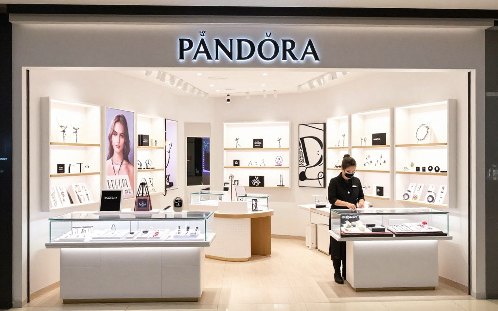 autoryzowany sklep pandora wnętrze salonu