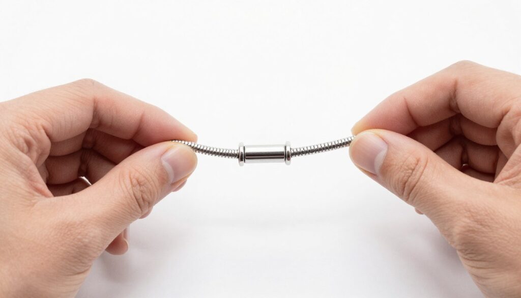 bransoletka pandora moments o splocie wężykowym ze ściągaczem jak otworzyć