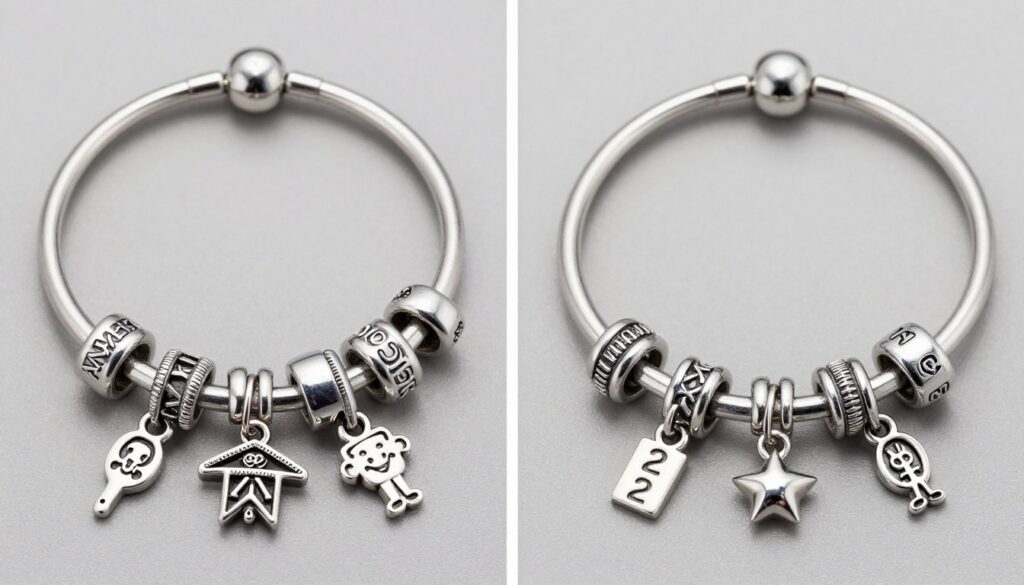 czy charmsy pandora pasują do bransoletki apart kompatybilność