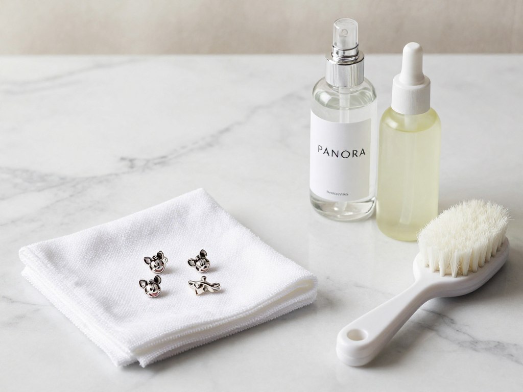 czyszczenie biżuterii pandora disney