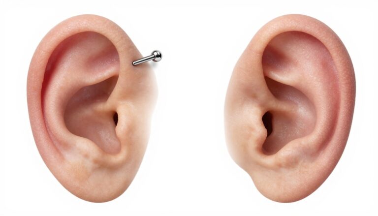 drugi kolczyk w uchu prawe czy lewe strona wybór