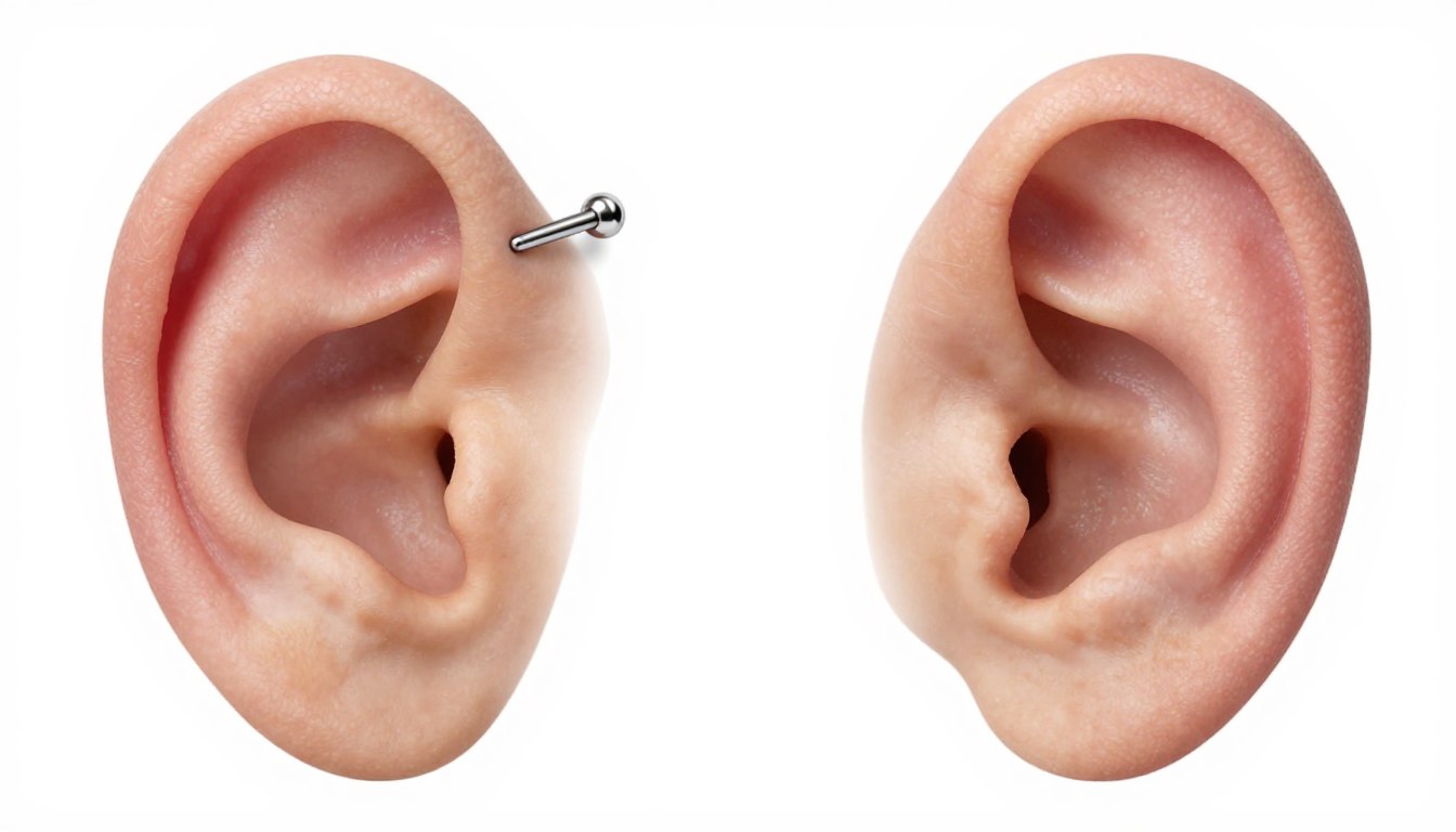 drugi kolczyk w uchu prawe czy lewe strona wybór