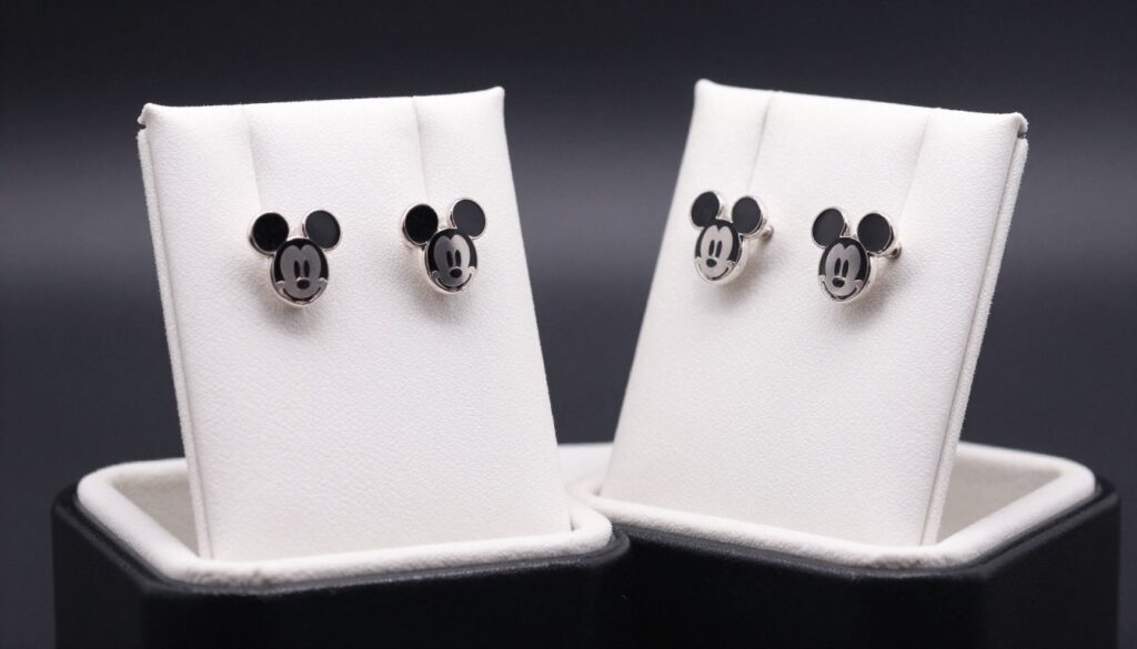 kolczyki myszka miki pandora disney
