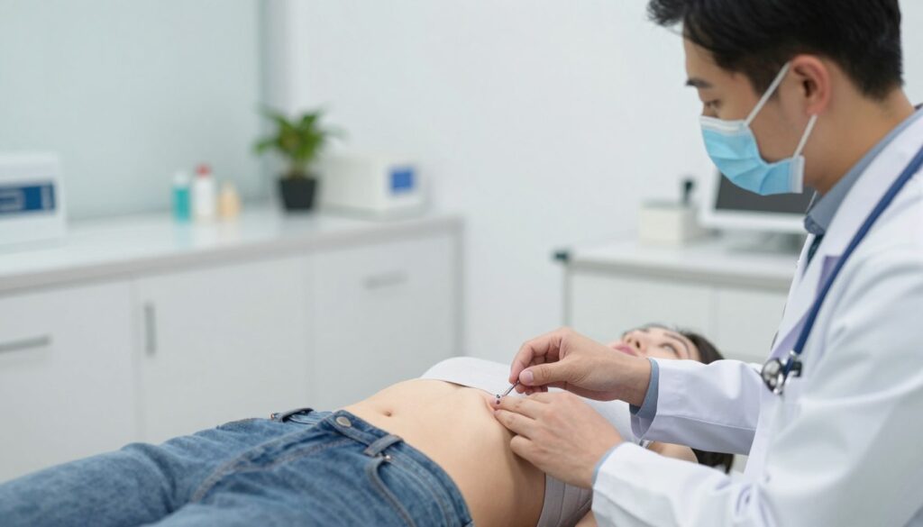 leczenie zakażenia kolczyka wizyta lekarska