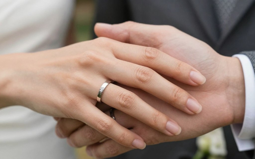 obrączka ślubna symbol statusu