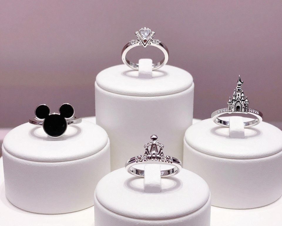 pandora pierścionki disney kolekcja