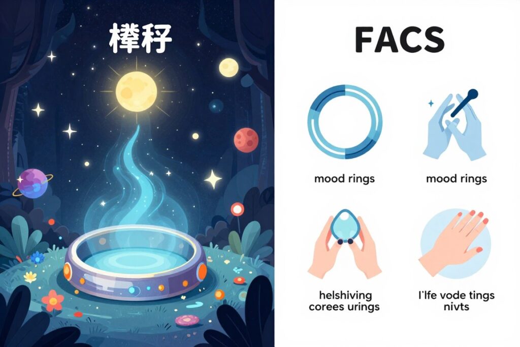 porównanie mitów i faktów o pierścionku nastroju