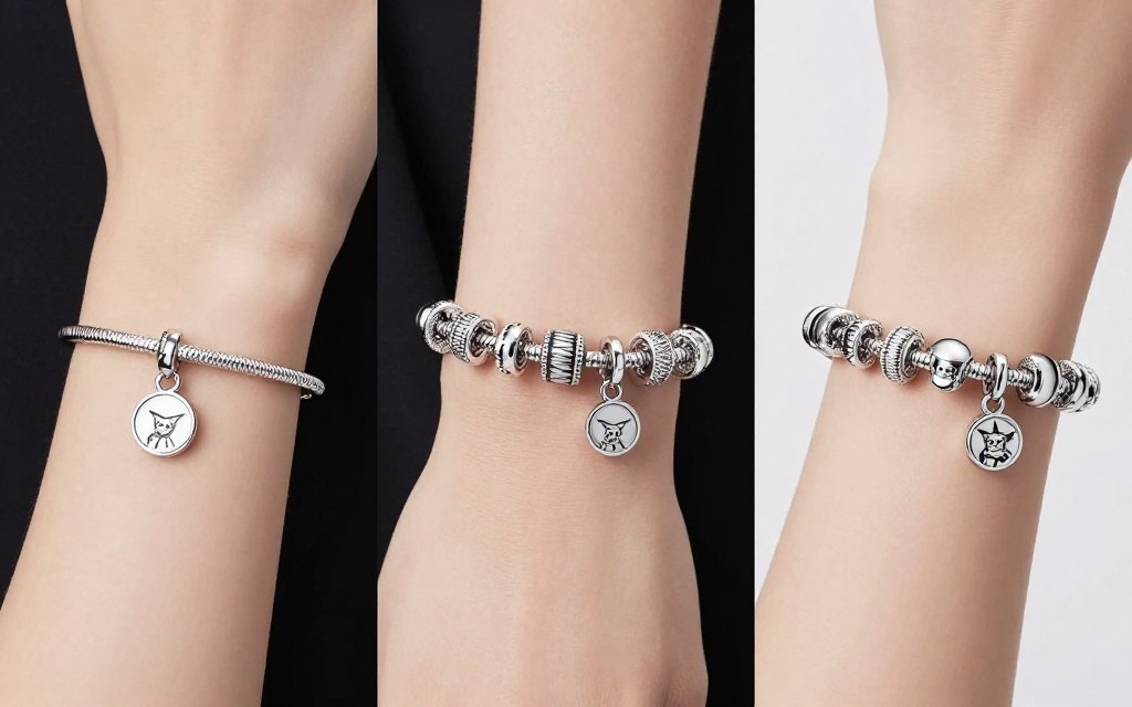 style noszenia biżuterii pandora disney