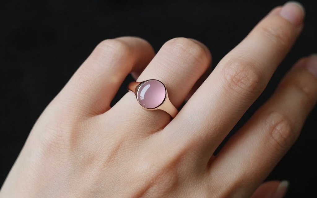 sygnet na małym palcu