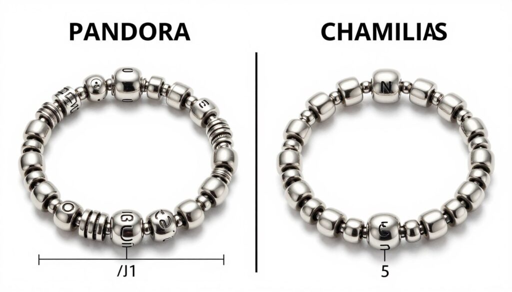 system zawieszek pandora vs chamilia