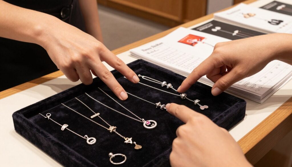 wybór biżuterii pandora disney przewodnik