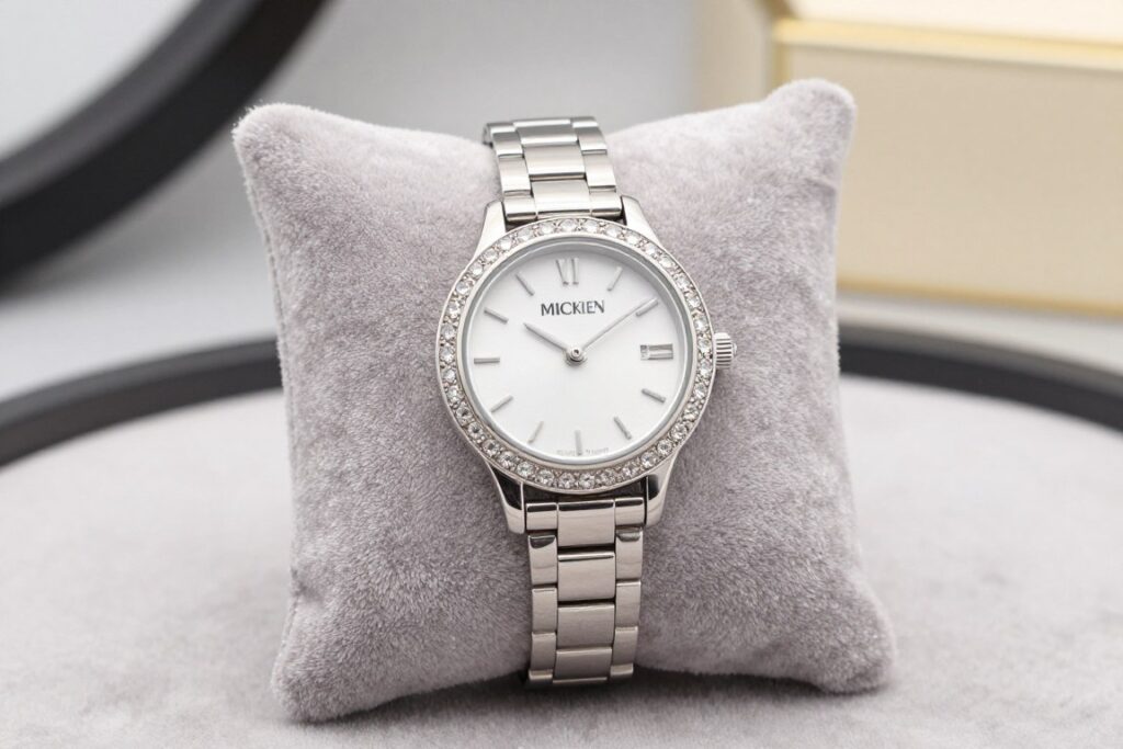 zegarek myszka miki damski swarovski