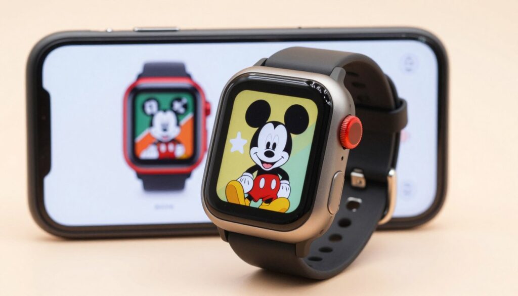 zegarek myszka miki smartwatch dla dzieci