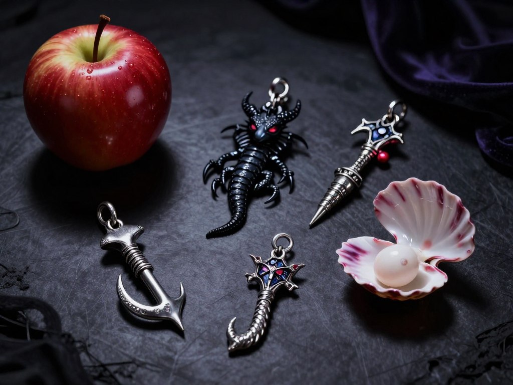 złoczyńcy disney zawieszki pandora