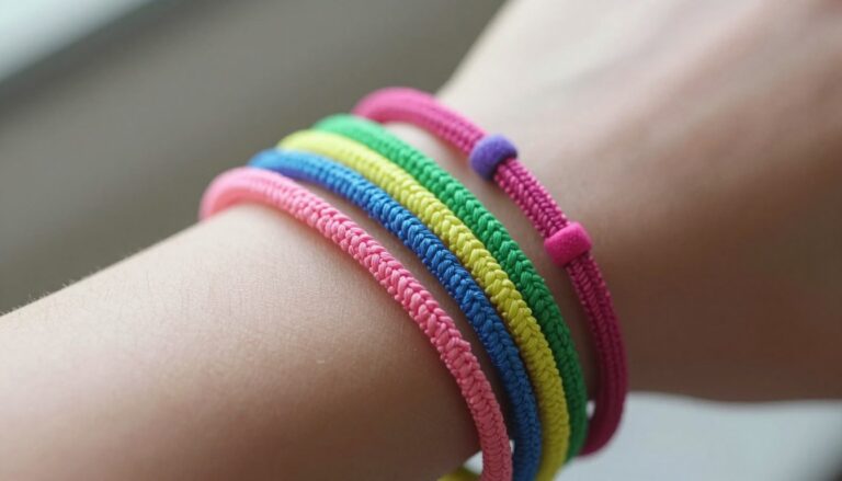 co oznaczają kolory bransoletek ze sznurka na nadgarstku